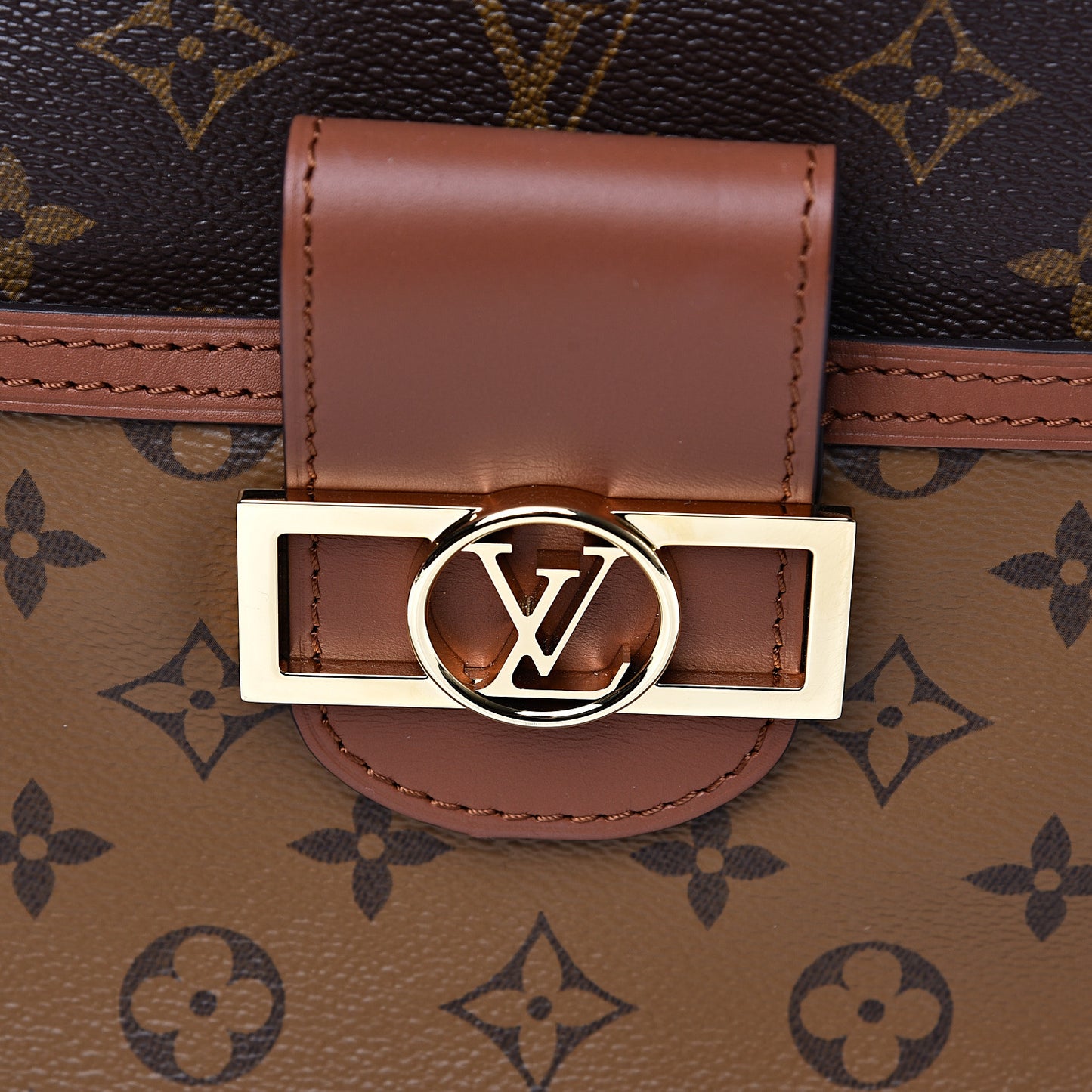 Reverse Monogram Dauphine Hobo PM