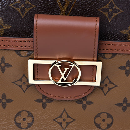 Louis Vuitton Reverse Monogram Dauphine Hobo PM 8 of 8