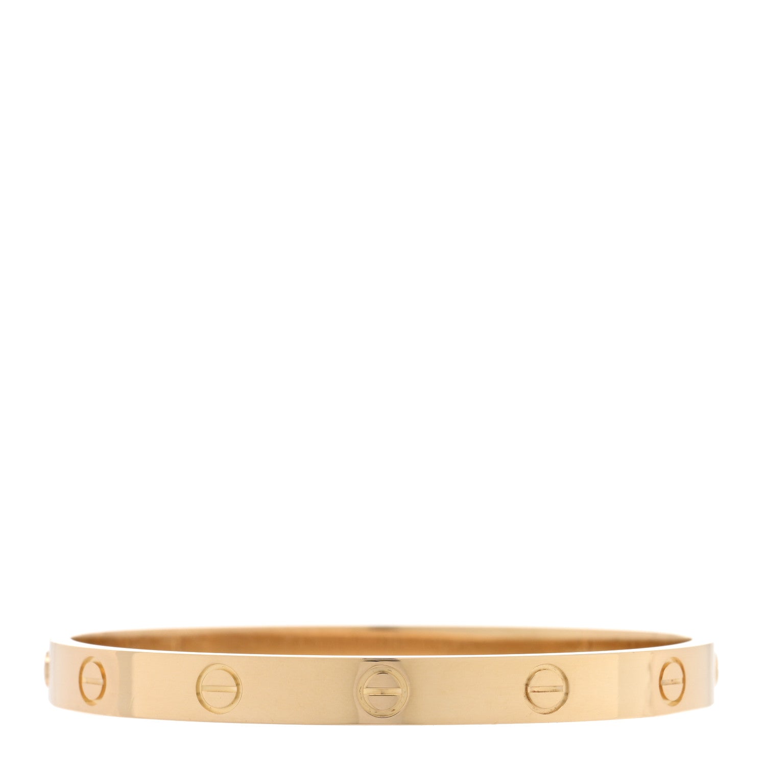 Cartier 18K Yellow Gold LOVE Bracelet 17 2 of 7