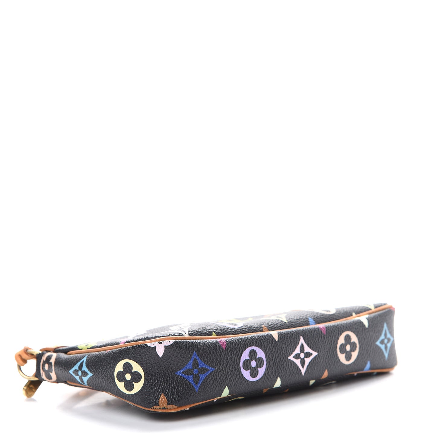 Monogram Multicolor Pochette Accessories Black