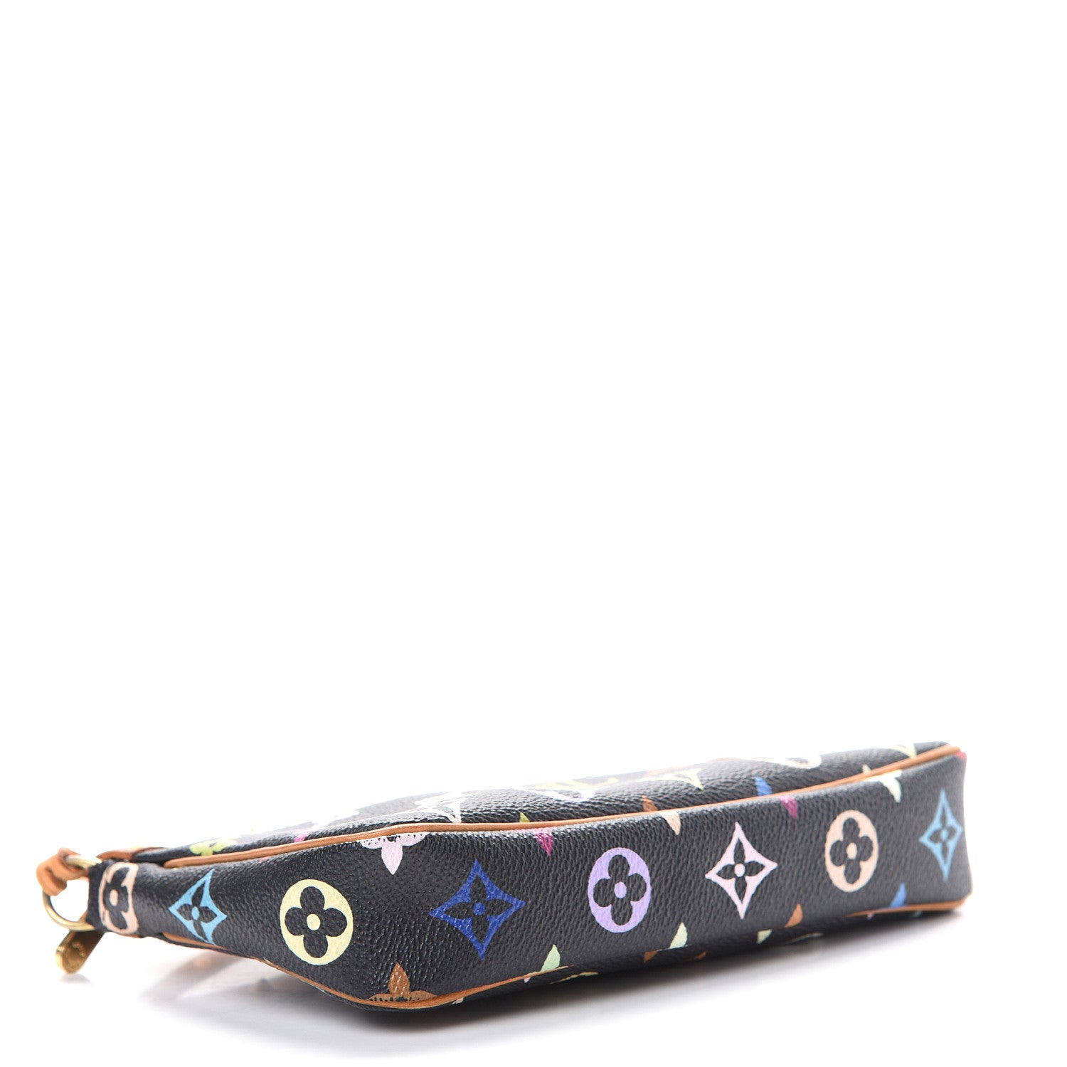 Louis Vuitton Monogram Multicolor Pochette Accessories Black 3 of 14