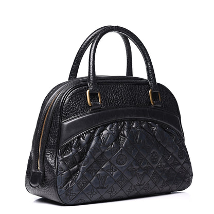 Louis Vuitton Lambskin Vienna Mizi Black 2 of 12