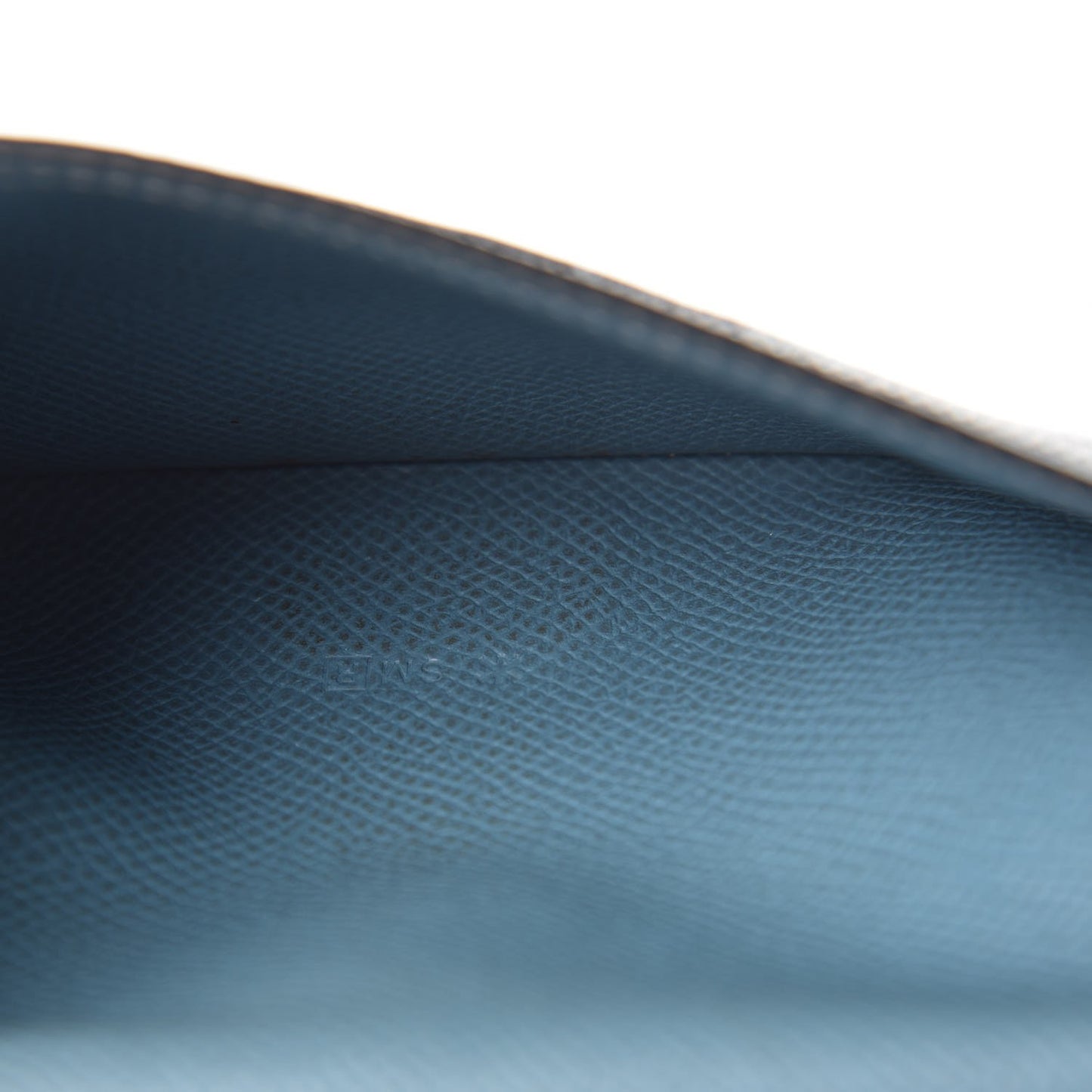 Epsom Bearn Gusset Wallet Blue Jean