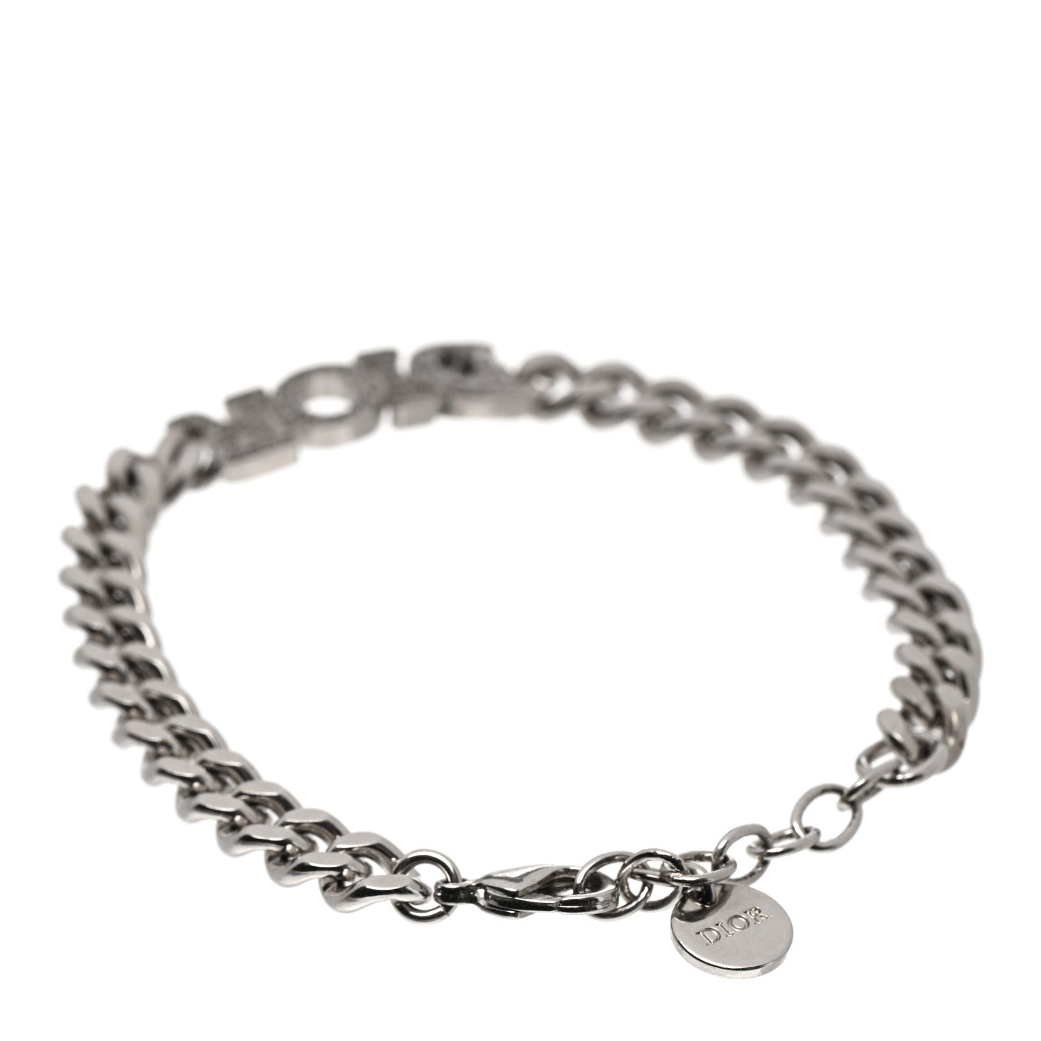 Christian Dior Metal Crystal Dio(r)evolution Bracelet Silver 3 of 4