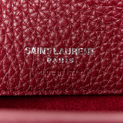 Saint Laurent Grained Calfskin Nano Sac De Jour Souple Palissandre 7 of 11