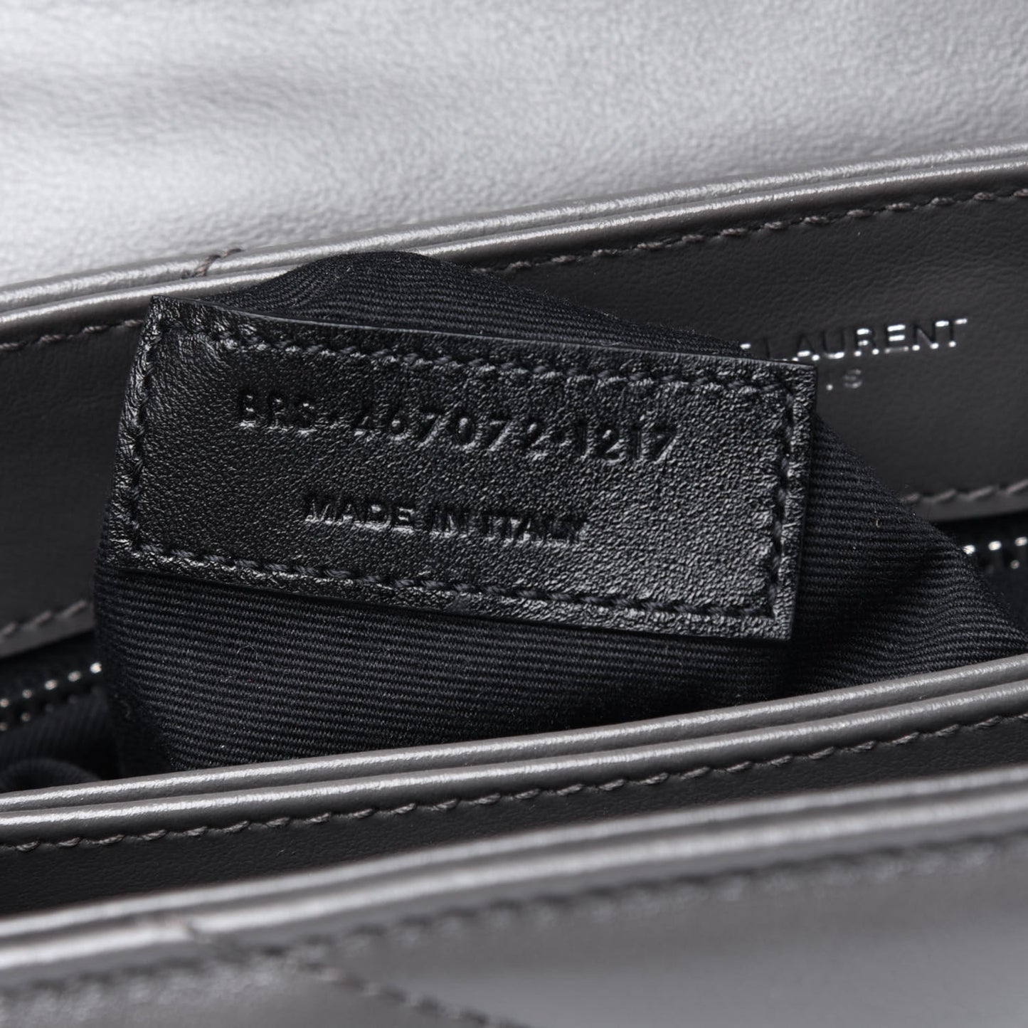 Calfskin Y Quilted Monogram Toy Loulou Crossbody Bag Storm