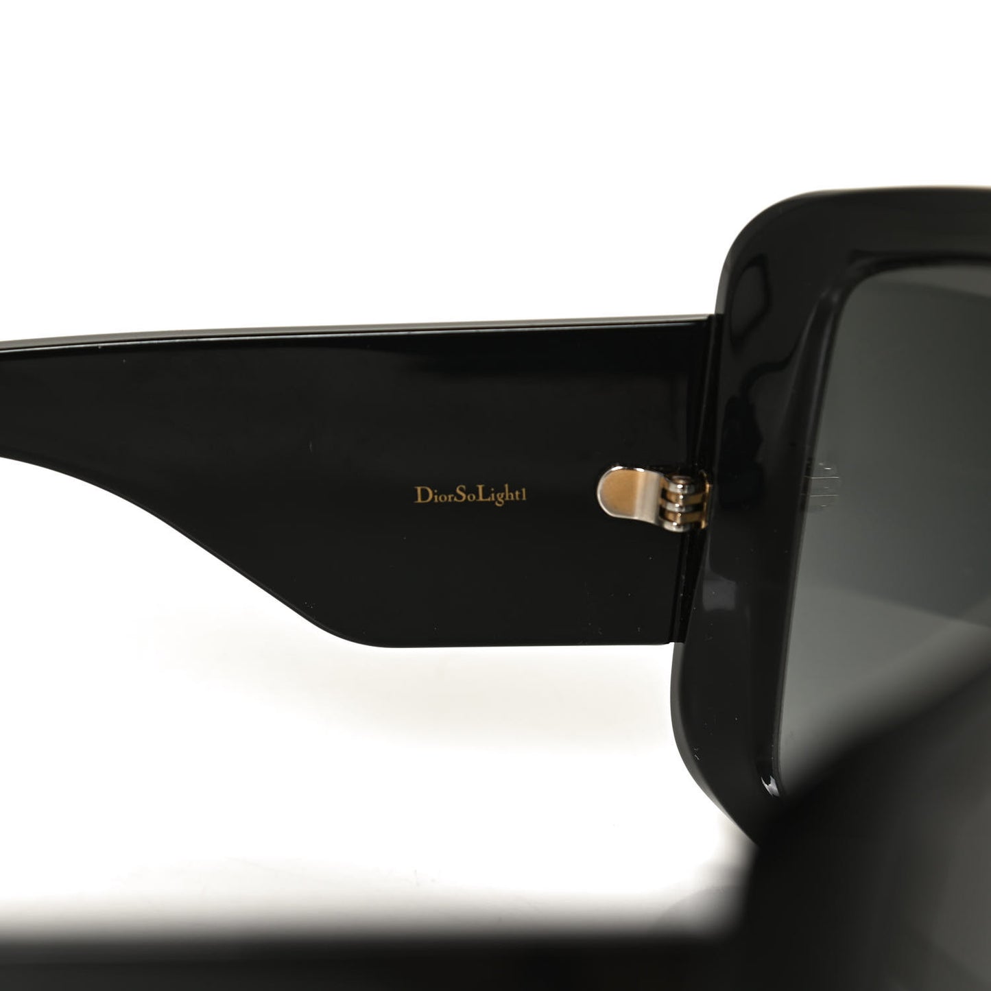 Acetate DiorSo Light 1 Shield Sunglasses Black