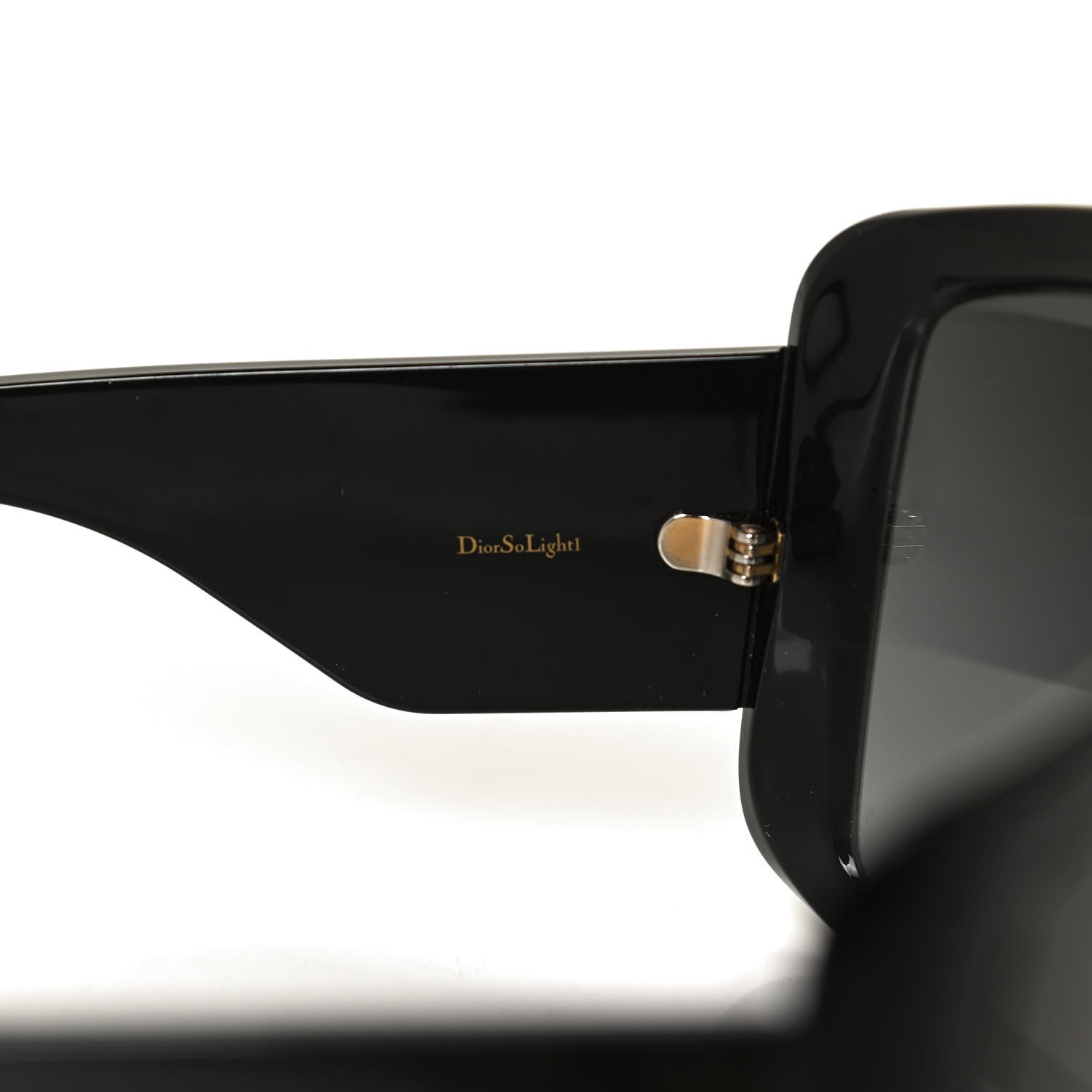 Christian Dior Acetate DiorSo Light 1 Shield Sunglasses Black 7 of 8