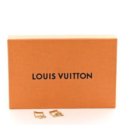 Louis Vuitton Crystal Blooming Strass Ring Set M Gold 9 of 9