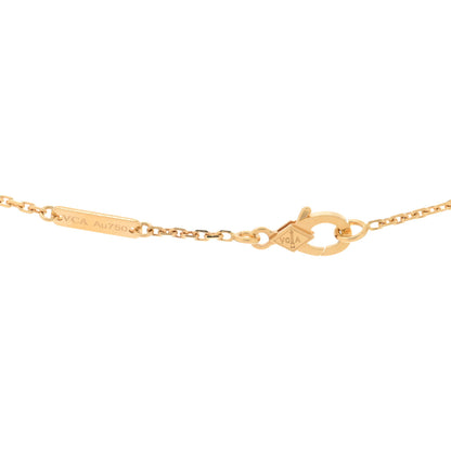 Van Cleef & Arpels 18K Yellow Gold Mother of Pearl Vintage Alhambra Pendant Necklace 3 of 3
