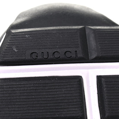 Gucci Calfskin Womens Interlocking G Sneakers 40 Black White 6 of 11