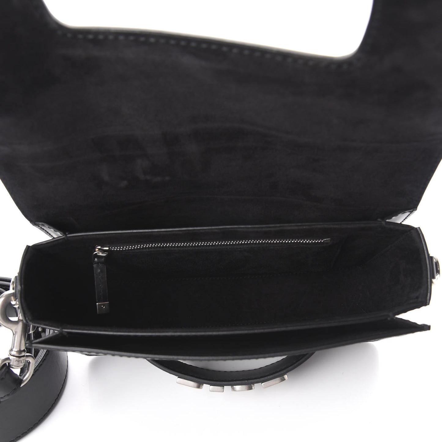 Smooth Calfskin Dio(r)evolution Flap Bag Black