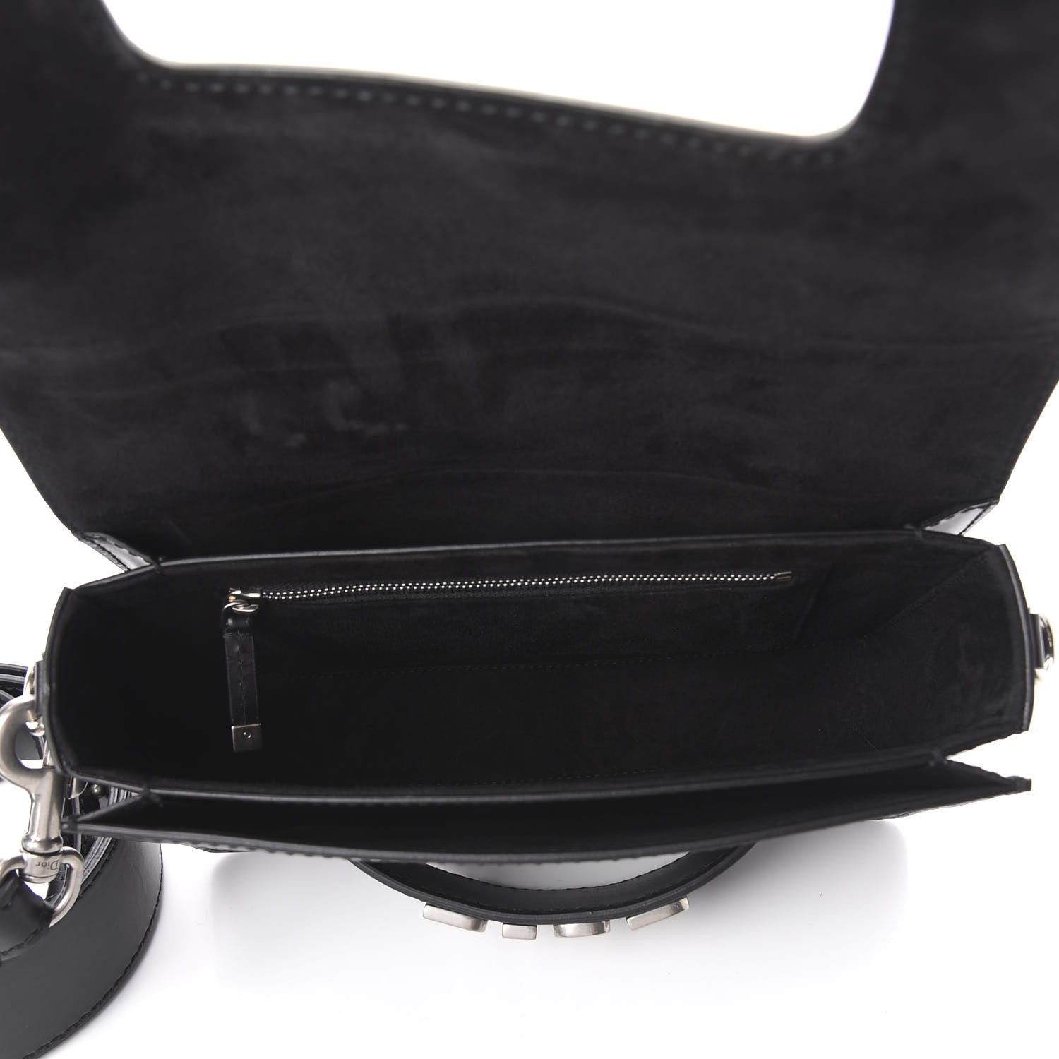 Christian Dior Smooth Calfskin Dio(r)evolution Flap Bag Black 4 of 8