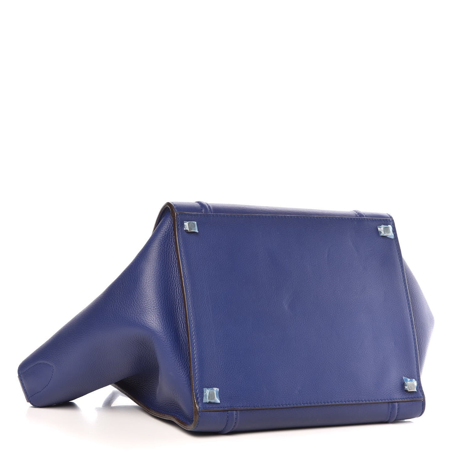 Supple Calfskin Medium Phantom Luggage Indigo