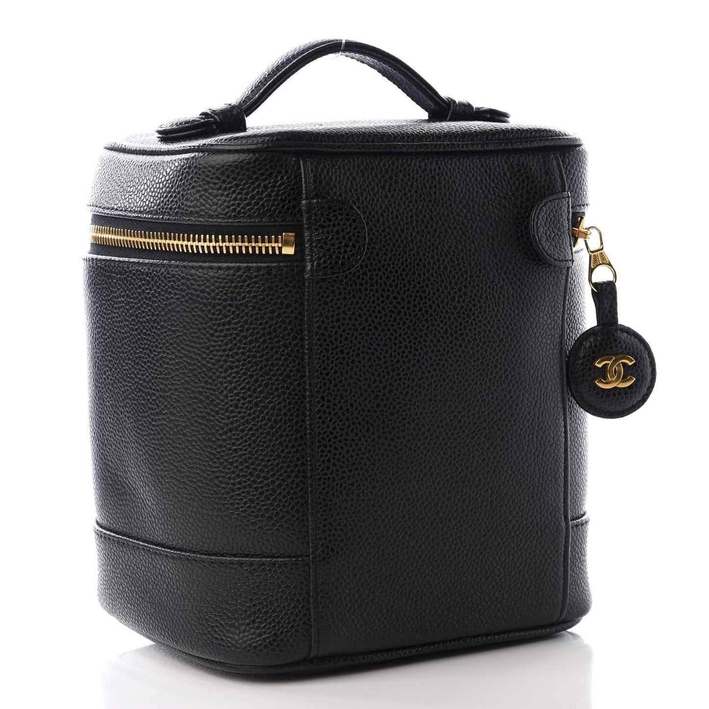 Caviar Cosmetic Vanity Bag Black