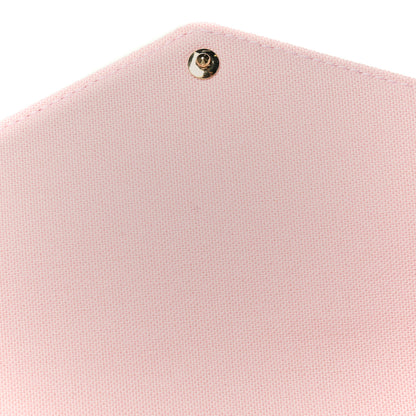 Louis Vuitton Damier Azur Pochette Felicie Chain Wallet Rose Ballerine 13 of 14