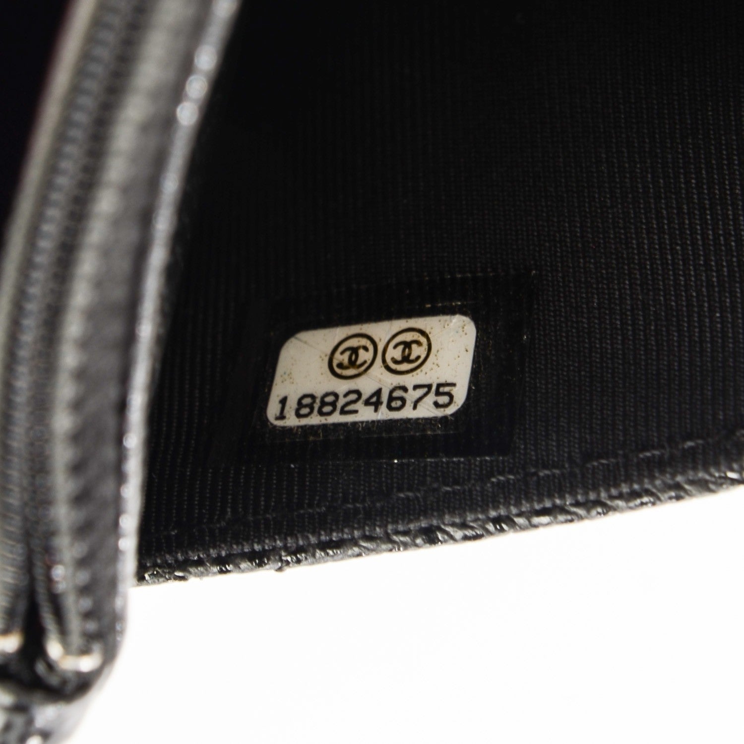 Chanel Caviar Quilted Wallet On Chain WOC Black 7 of 8