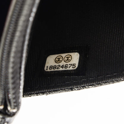 Chanel Caviar Quilted Wallet On Chain WOC Black 7 of 8