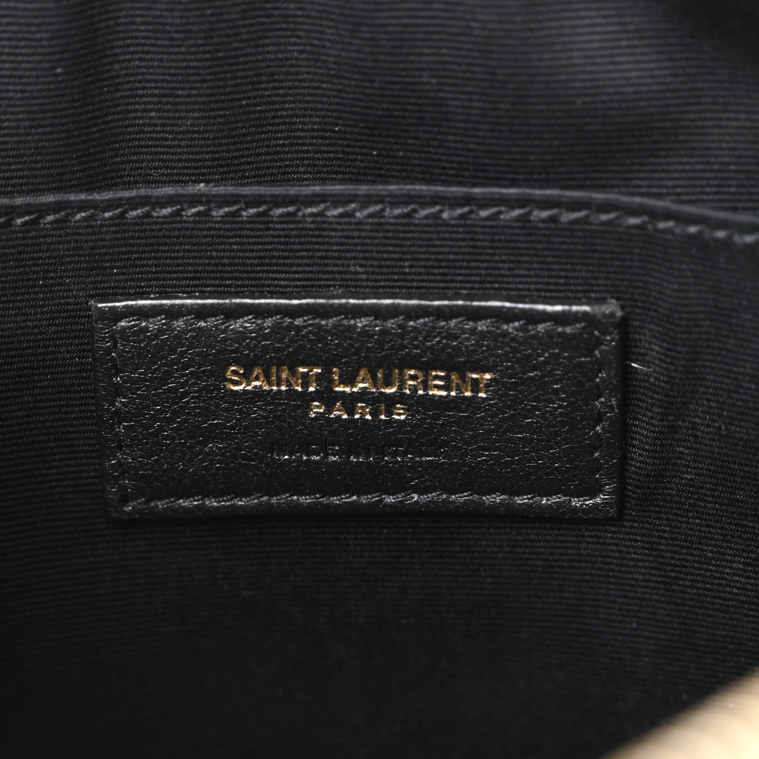 Saint Laurent Calfskin Matelasse Monogram Lou Camera Bag Crema Soft 6 of 10