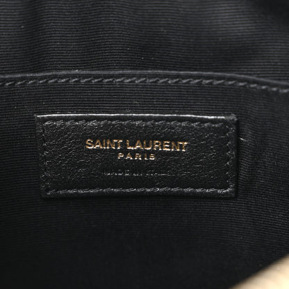 Saint Laurent Calfskin Matelasse Monogram Lou Camera Bag Crema Soft 6 of 10