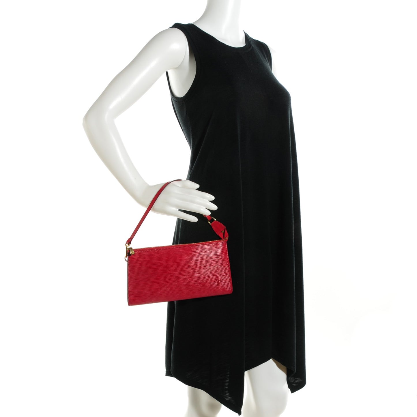 Epi Pochette Accessories 24 Rouge