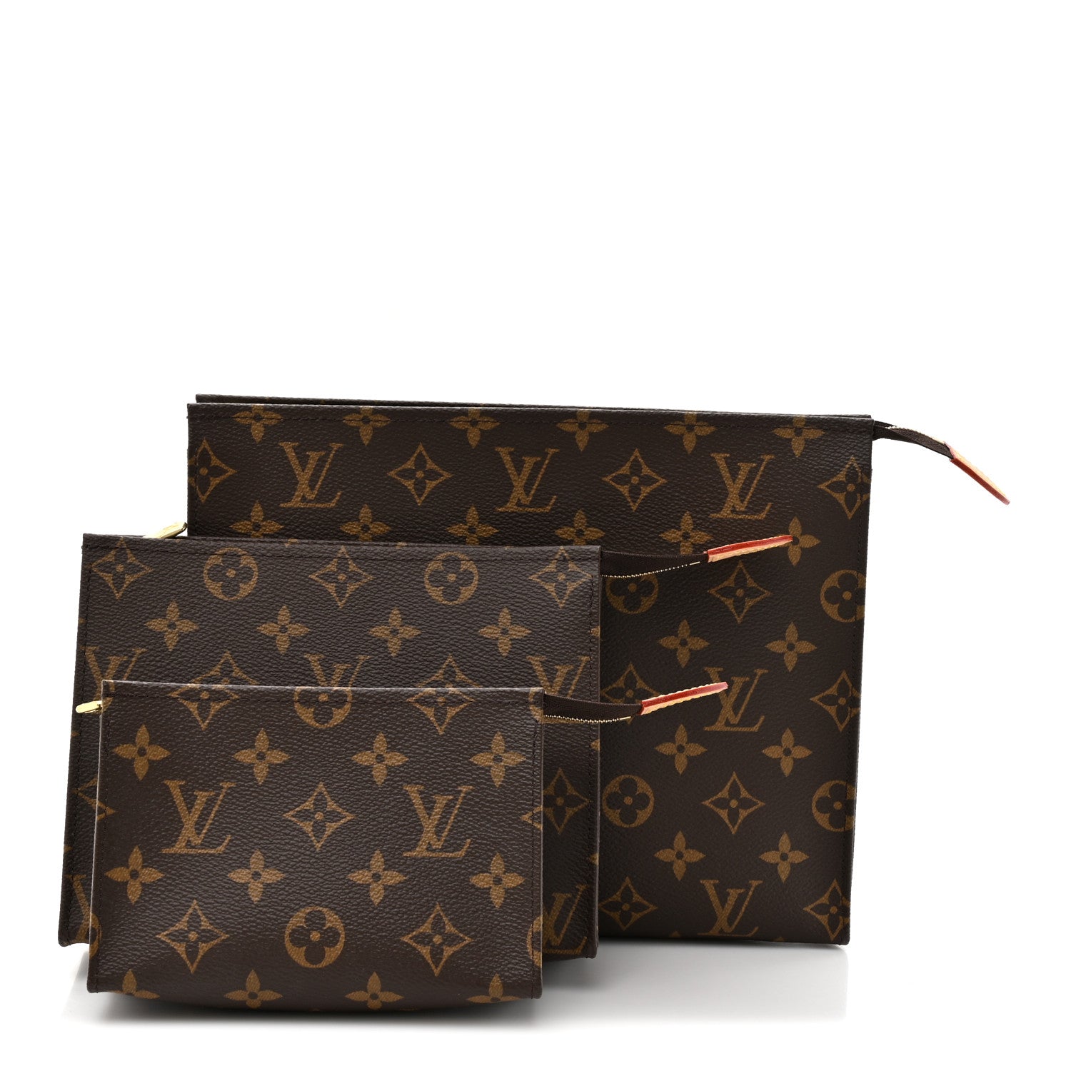 Louis Vuitton Monogram Trio Toilet Pouch Set 1854132 – FASHIONPHILE