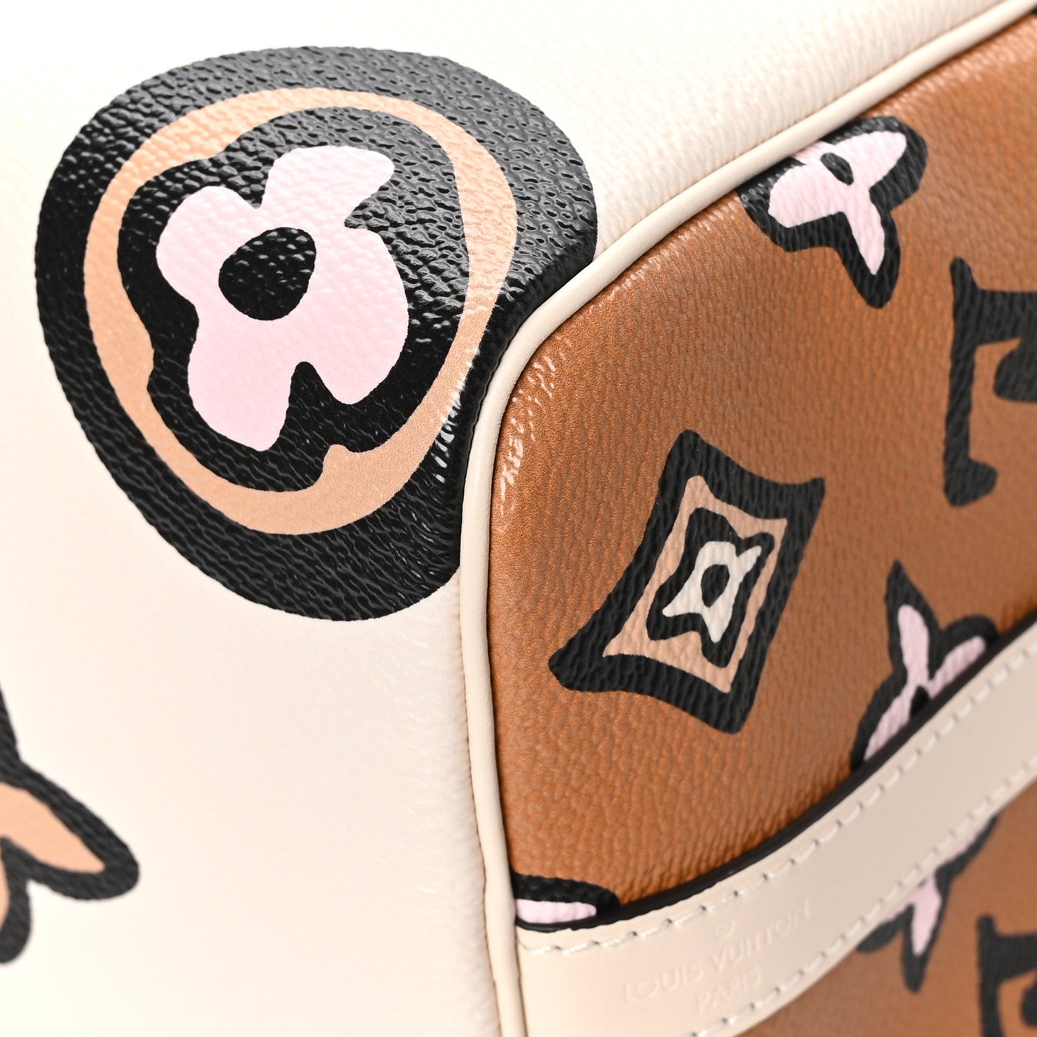 Louis Vuitton Monogram Giant Wild At Heart Speedy Bandouliere 25 Creme 11 of 11