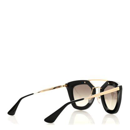 Prada Acetate Cinema Sunglasses SPR 09Q Black 4 of 8