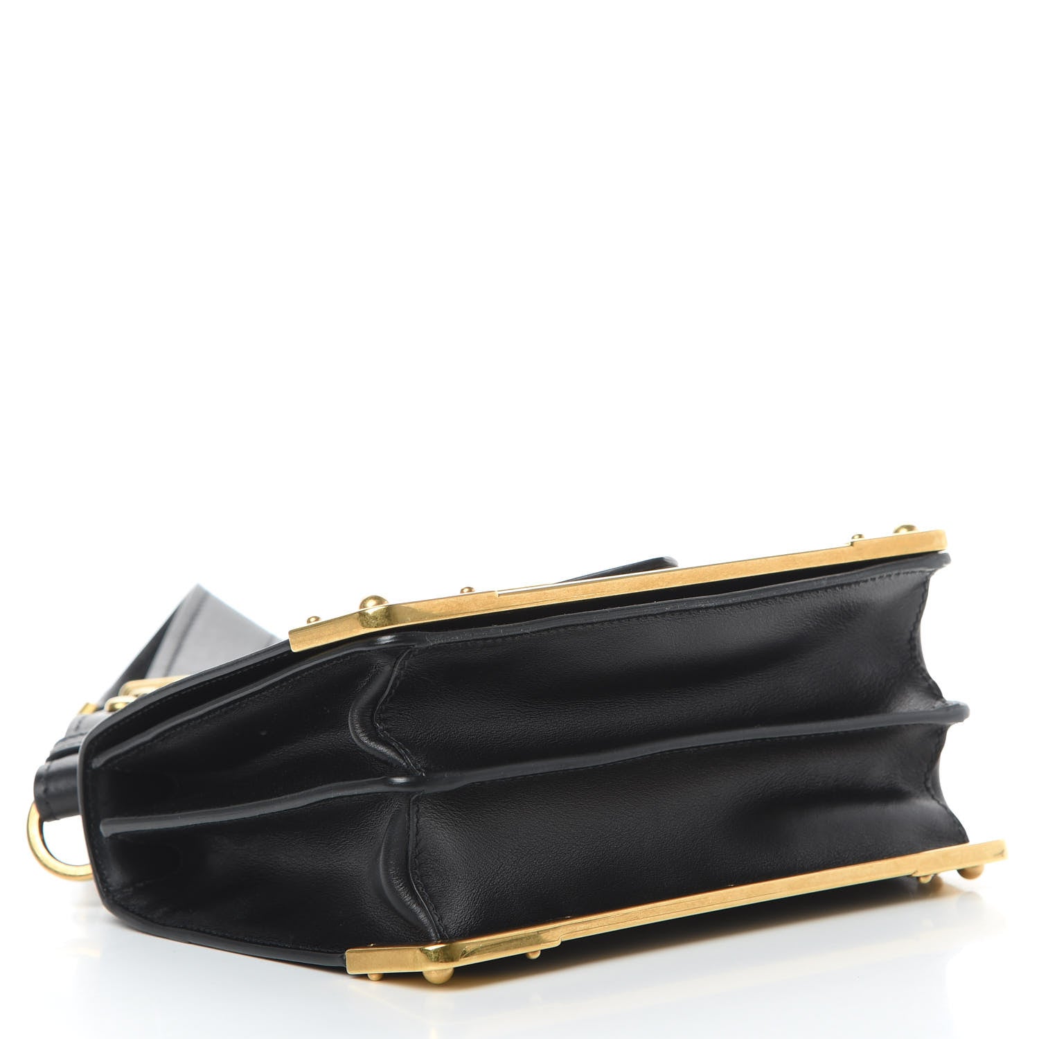 Prada City Calf Saffiano Cahier Bag Black 4 of 9