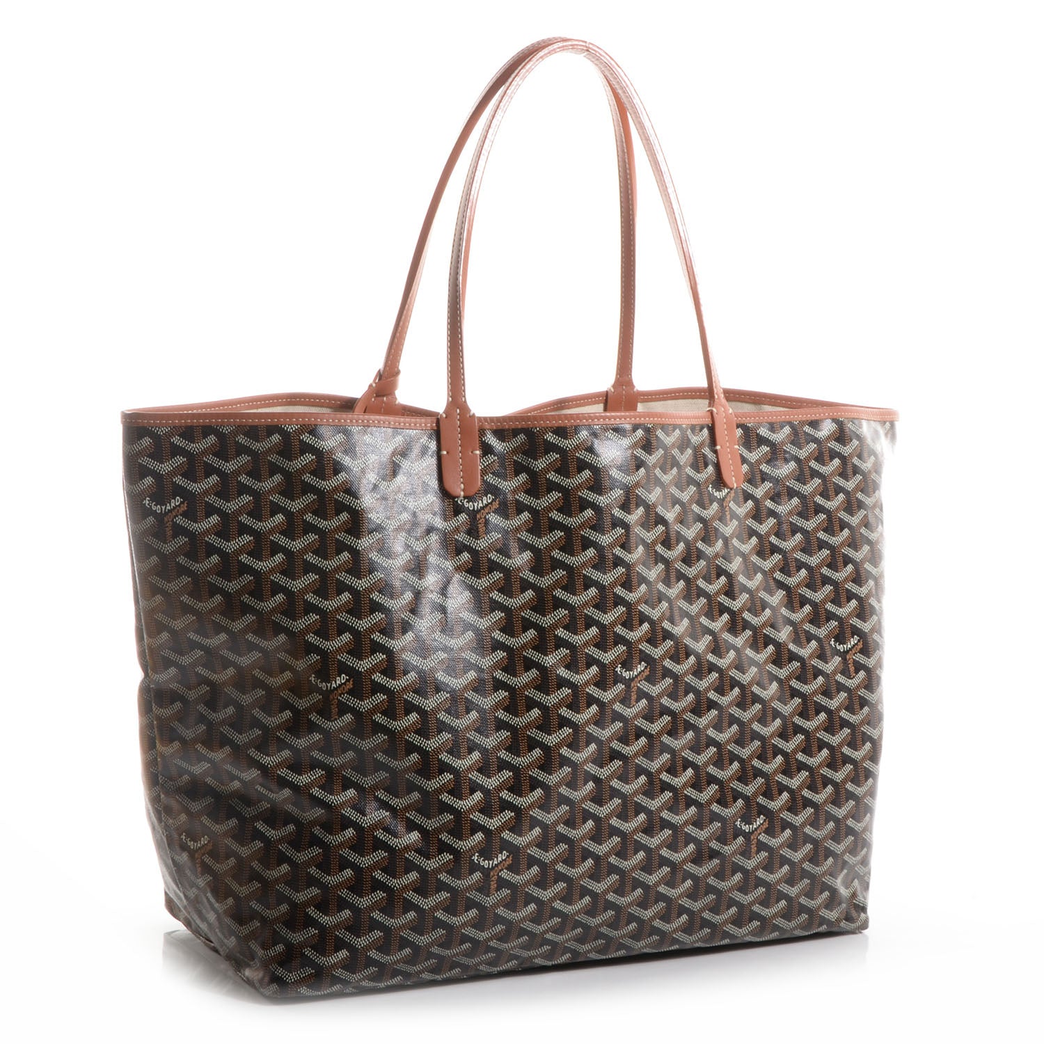 Goyard Goyardine Saint Louis GM Black Gold 3 of 8