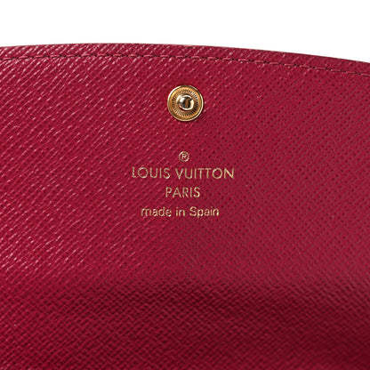 Louis Vuitton Monogram Emilie Wallet Fuchsia 6 of 8