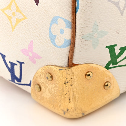 Louis Vuitton Monogram Multicolor Speedy 30 White 14 of 15