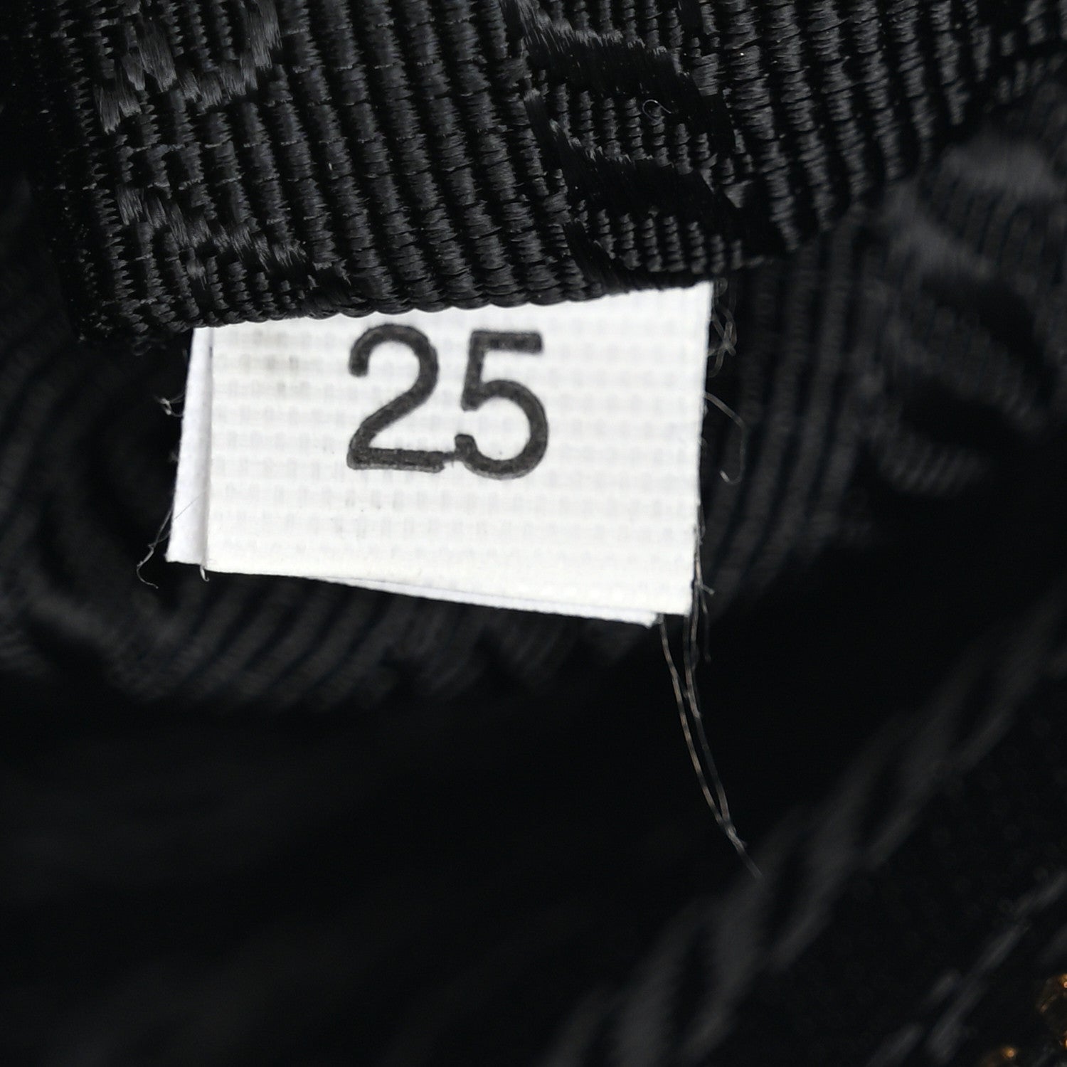 Prada Tessuto Nylon Saffiano Mini Re-Edition 2005 Bag Black 13 of 19