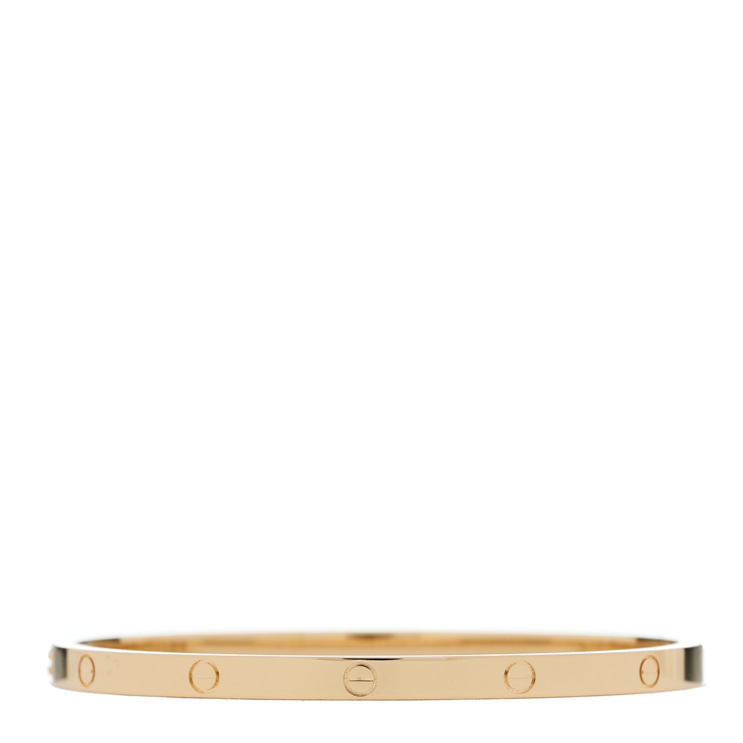 18K Yellow Gold Small LOVE Bracelet 16