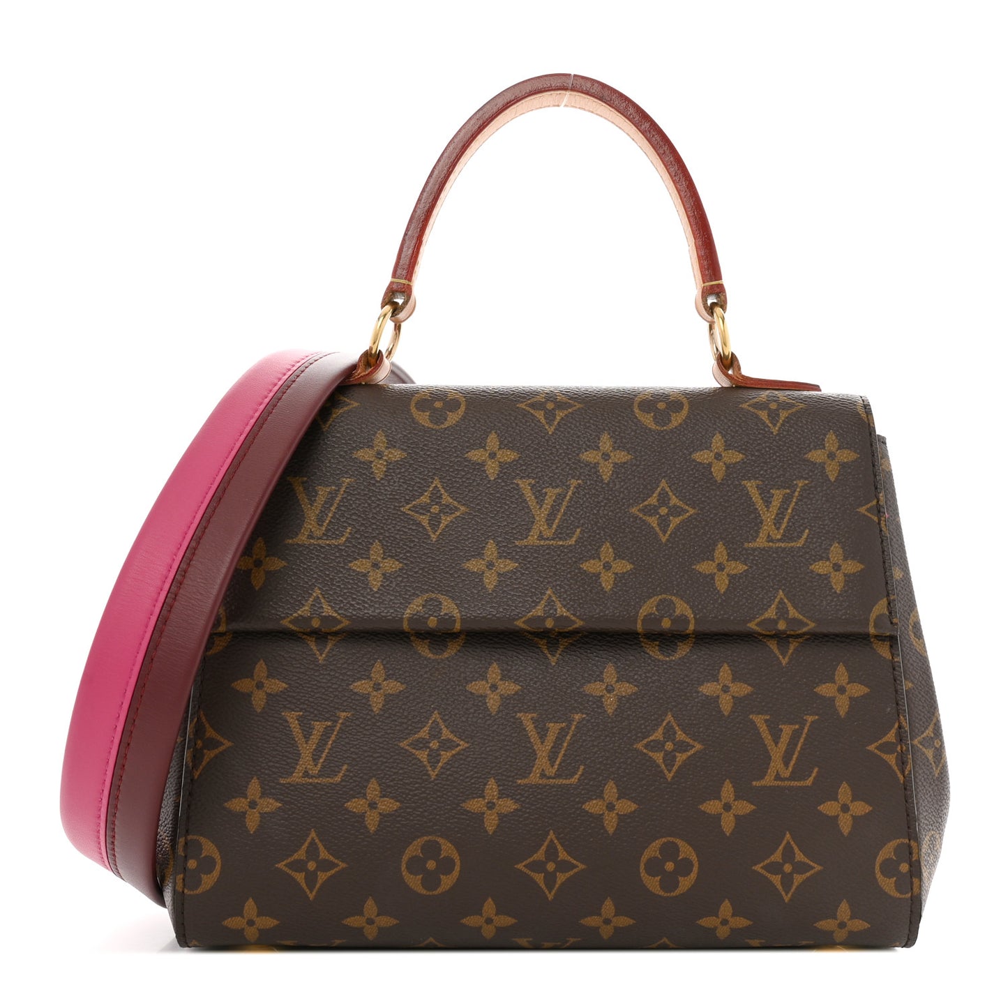 Monogram Cluny BB Bordeaux Fuchsia