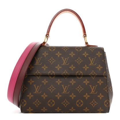 Louis Vuitton Monogram Cluny BB Bordeaux Fuchsia 1 of 12
