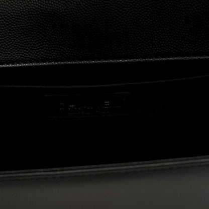 Chanel Caviar Quilted Medium Boy Flap Black 6 of 10