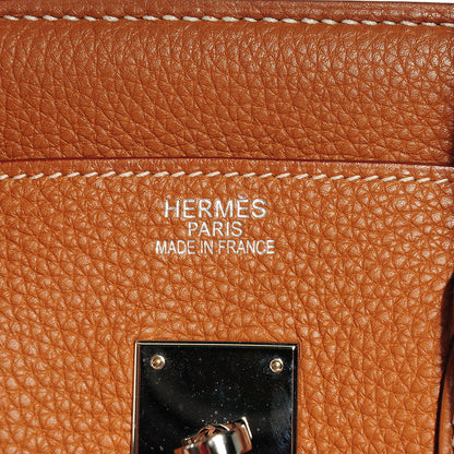 Hermes Togo Birkin 35 Gold 6 of 10