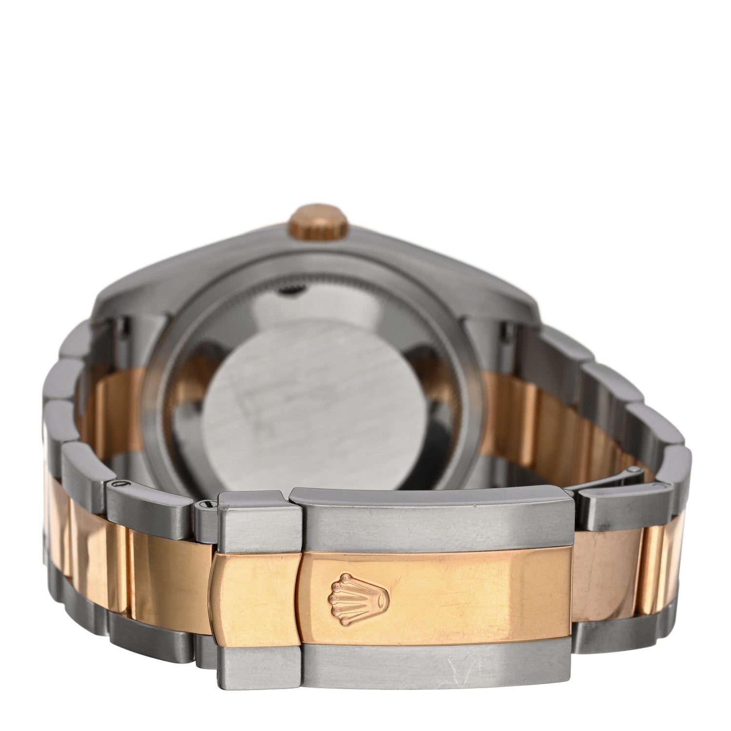 Rolex Stainless Steel 18K Everose Gold 36mm Oyster Perpetual Datejust Turn-O-Graph Watch White 116261 3 of 4