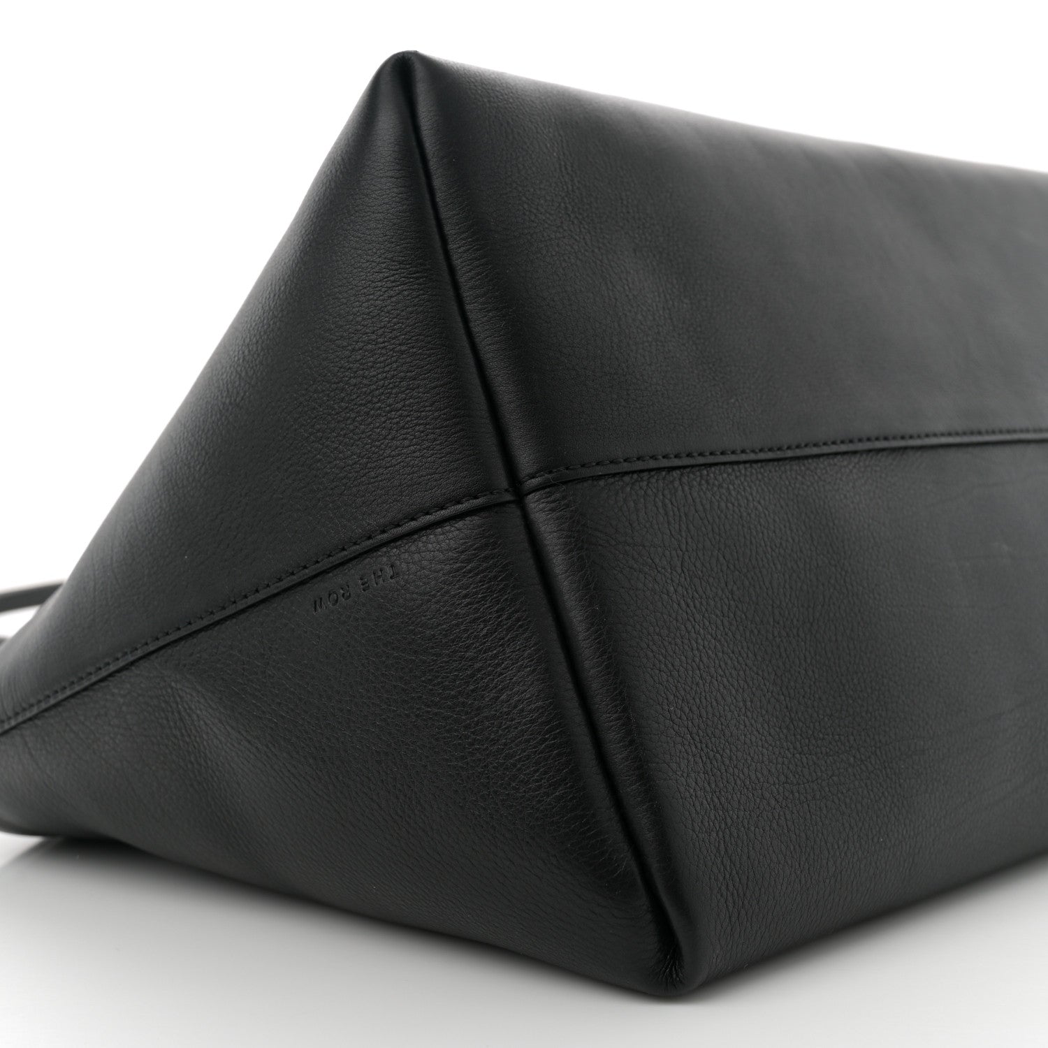 The Row Grained Calfskin Terrasse Bag Black 8 of 10