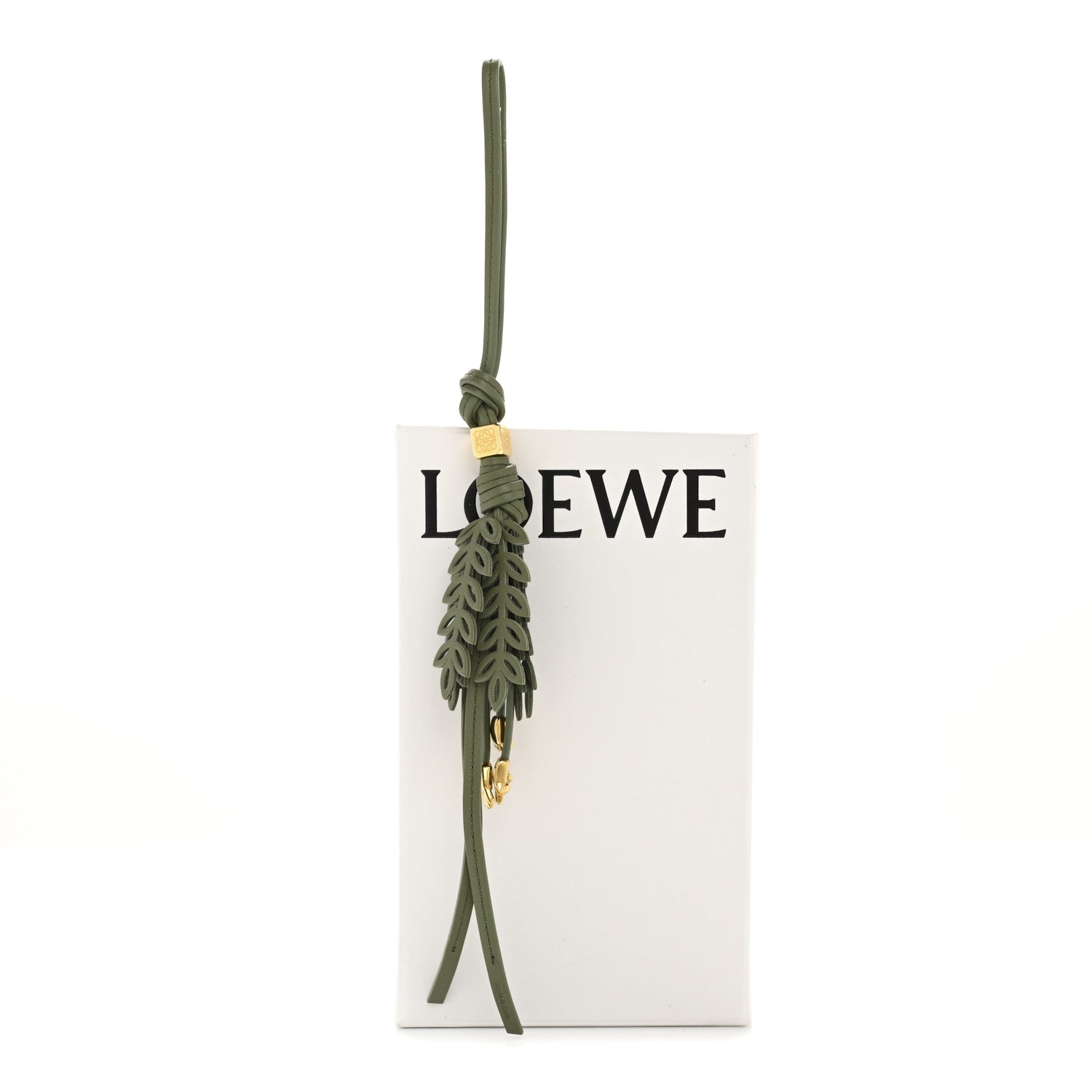 Loewe X HOWLS MOVING CASTLE Calfskin Rock Paper Scissors Charm