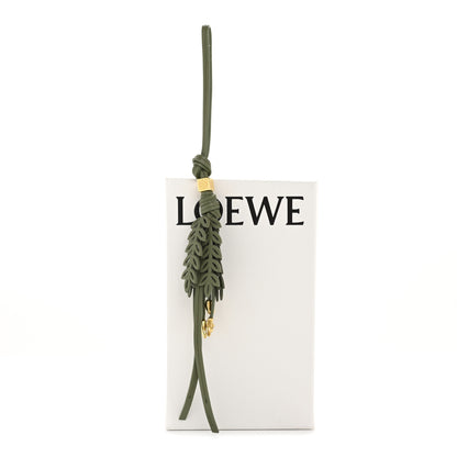 Loewe X HOWLS MOVING CASTLE Calfskin Rock Paper Scissors Charm Green 8 of 8