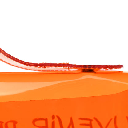 Hermes Vinyl Souvenir De L'Exposition Kelly Orange 12 of 15