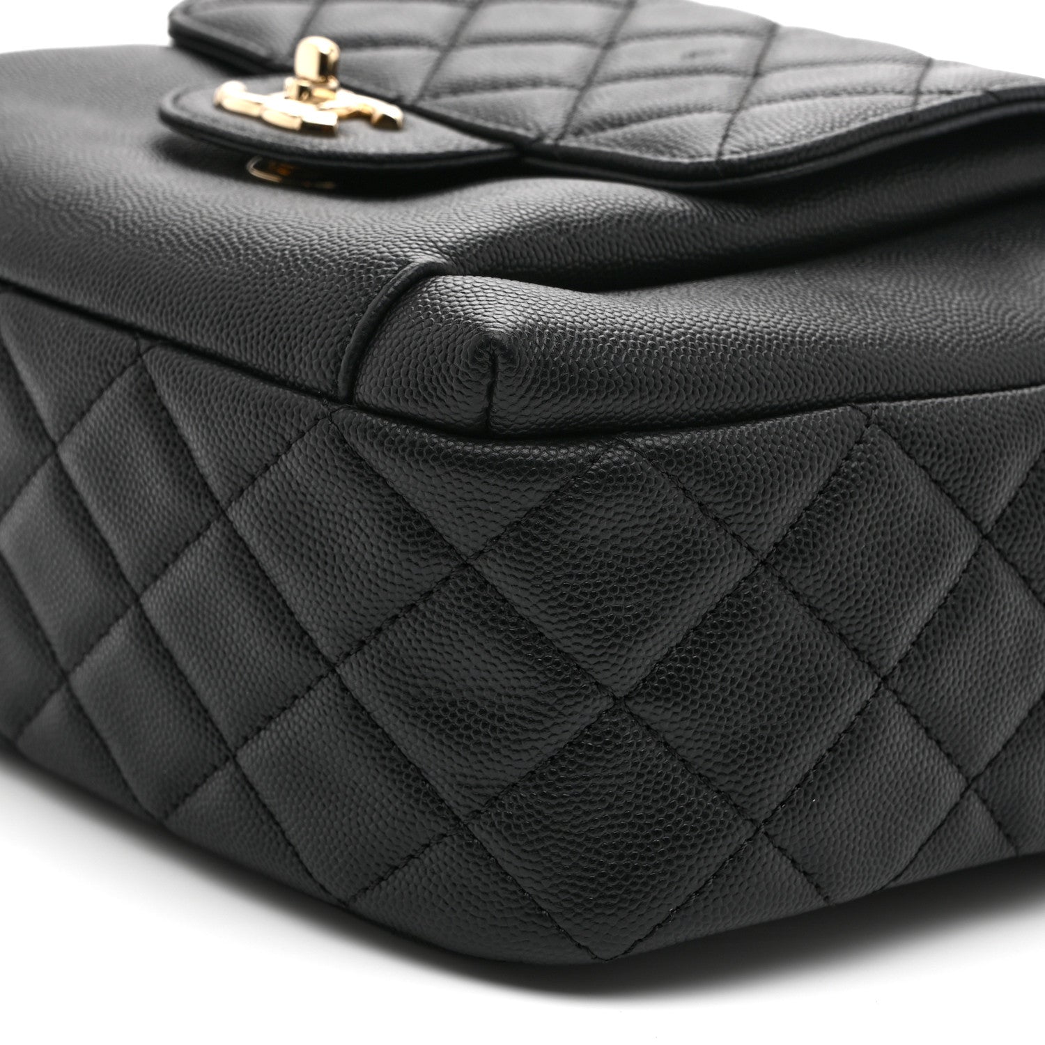 Chanel Caviar Quilted Large CC Day Backpack Black 10 of 10