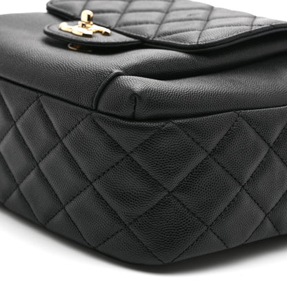 Chanel Caviar Quilted Large CC Day Backpack Black 10 of 10