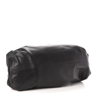 Bottega Veneta Smooth Butter Calf The Pouch Oversized Clutch Black 4 of 13