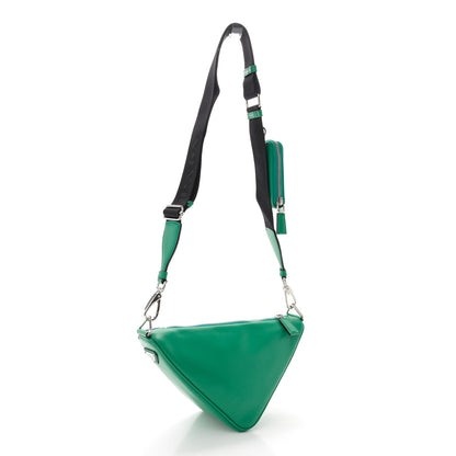 Prada Grace Lux Triangle Shoulder Bag Mango 3 of 10