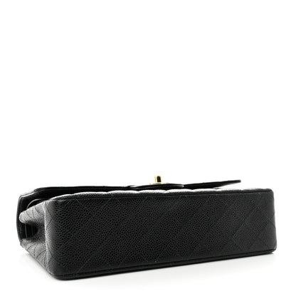 Chanel Caviar Quilted Medium Double Flap Black 4 of 11
