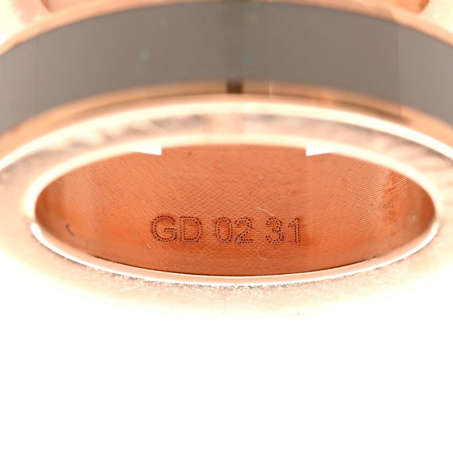 Hermes Rose Gold Lacquered Mini Pop H Earrings Marron Glace 6 of 6