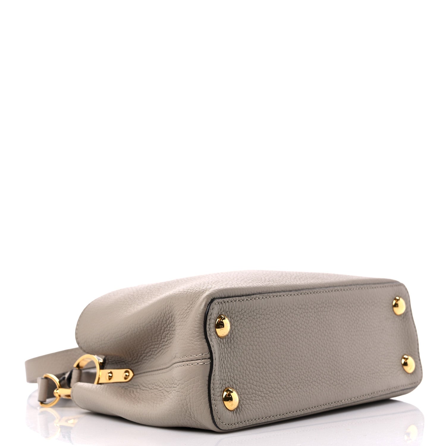 Louis Vuitton Taurillon Capucines PM Galet 4 of 11